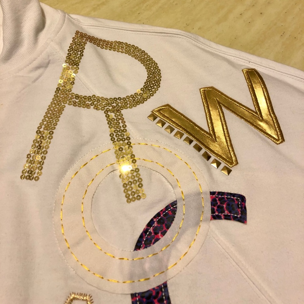 New Rocawear Logo Embellished Bomber Jacket - Picture 4 of 12